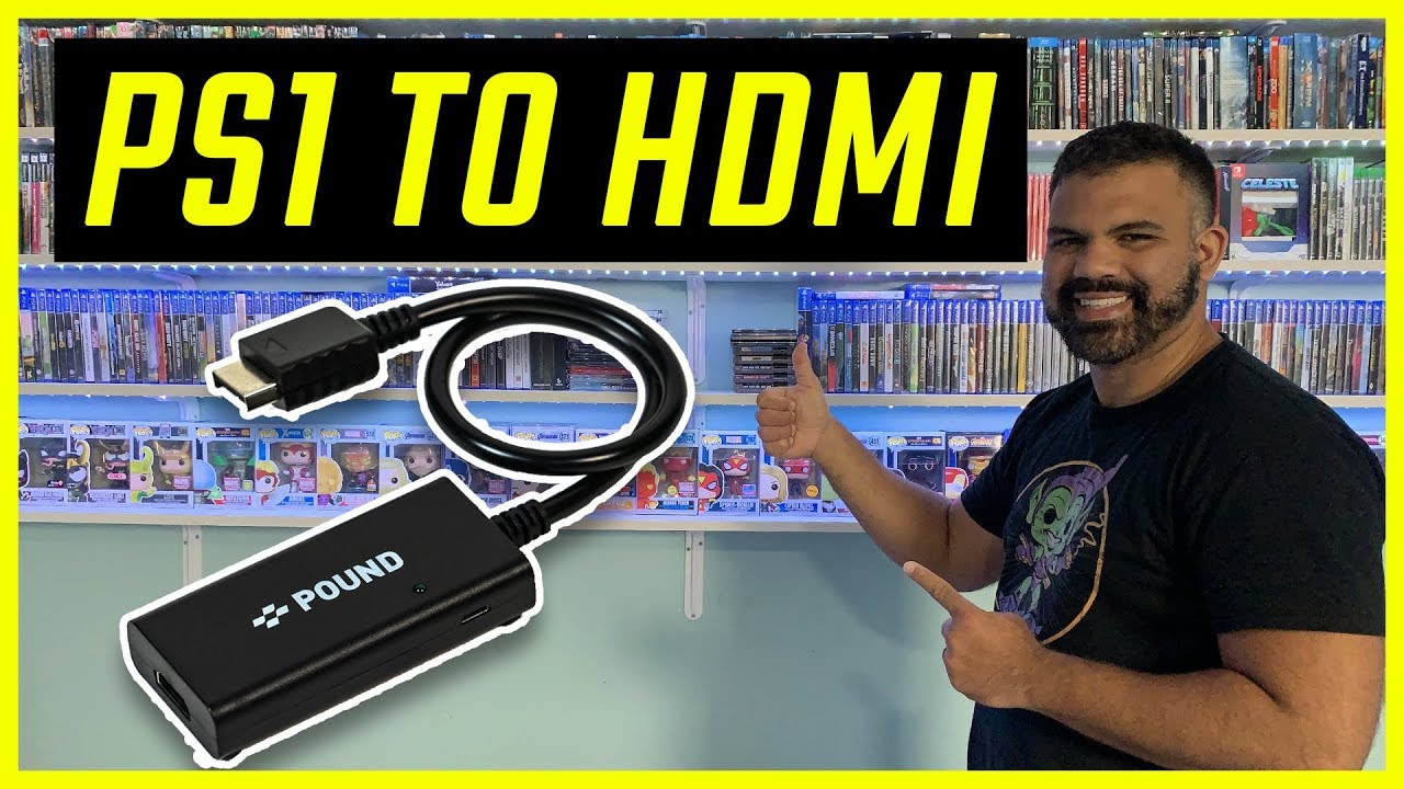 Pil skrige professionel Transform Your PS1 into HD with the Pound HDMI Adapter - YouTube