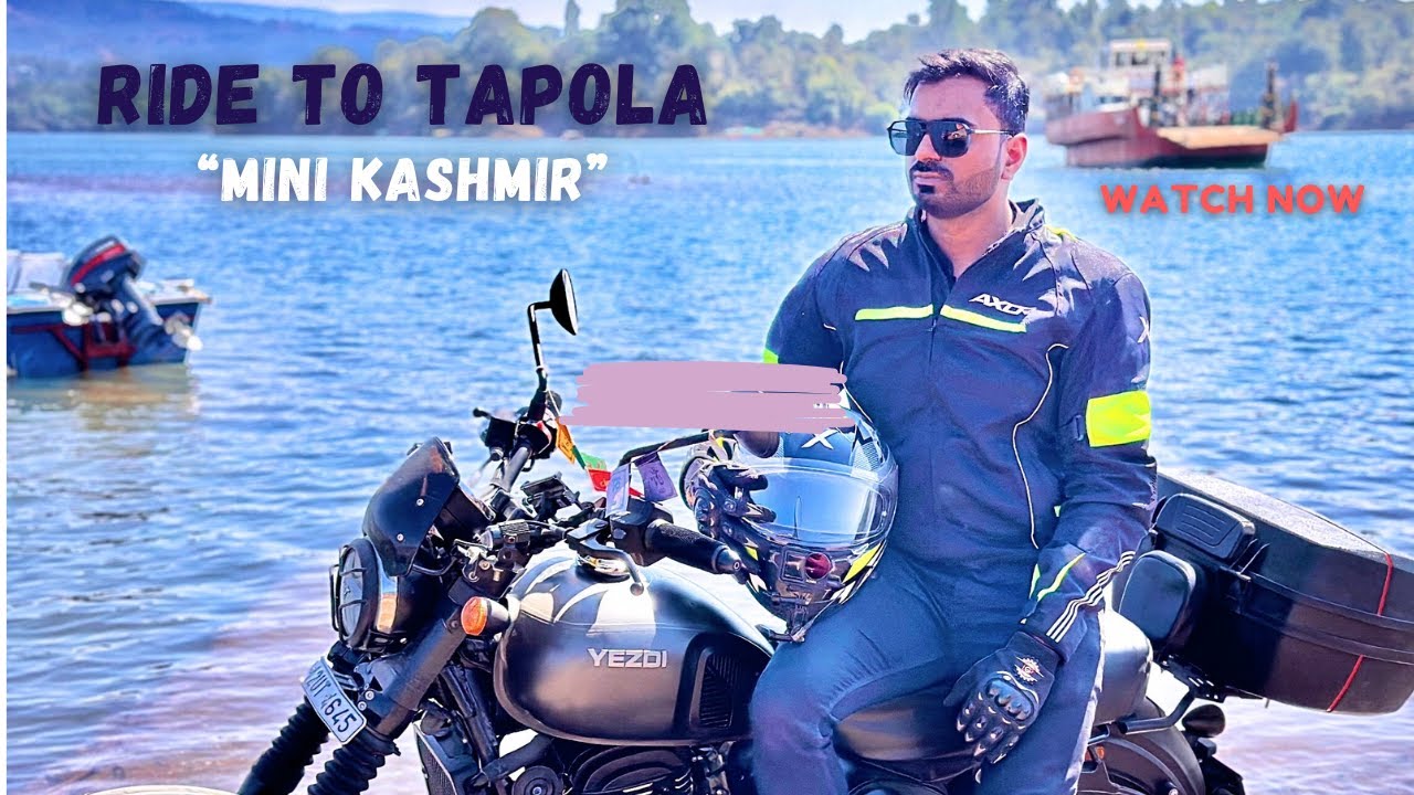 EP-2 Ride to Tapola, Satara and Pune from Mahabaleshwar | Bike sailing on the Koyna river Ferry |