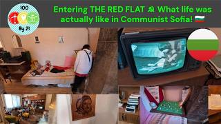 Entering THE RED FLAT ☭ What life was actually like in Communist Sofia! 🇧🇬