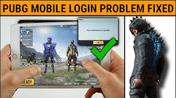 PUBG MOBILE Server Authentication Error Login Failed | Problem Fix || 1 Oct