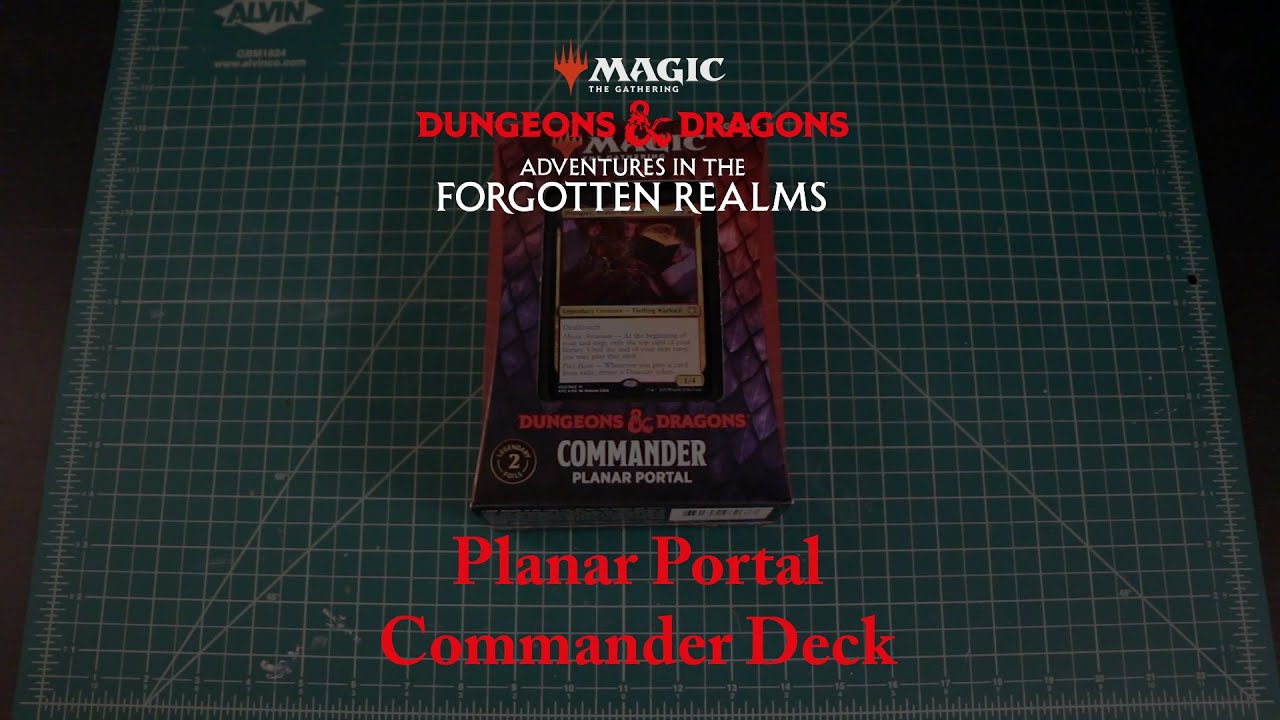 Magic: The Gathering: Adventures in the Forgotten Realms: Planar Portal Commander Deck