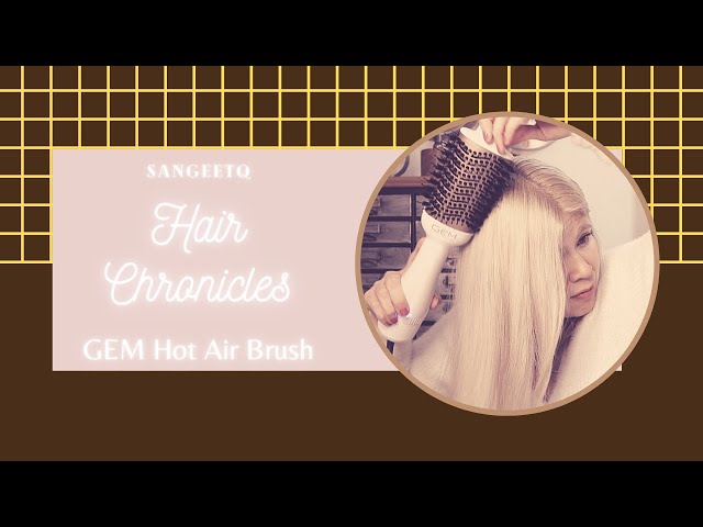 G.E.M Hot Air Brush Hair Styler from MARSHALLS