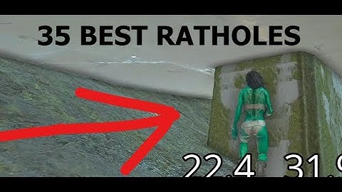 TOP 35 BEST Ratholes PvP Base locations in ARK AQUATICA