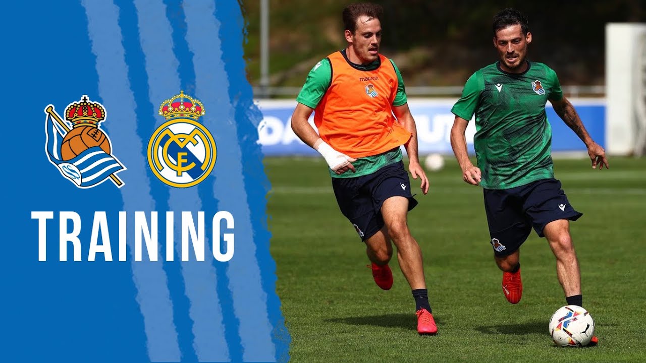 ENTRENAMIENTO | El primer día de David Silva | Real Sociedad