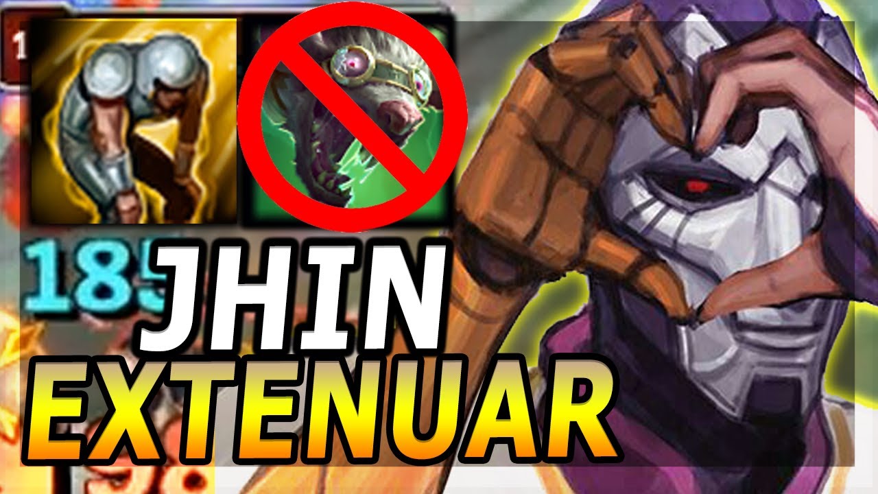 ¡JHIN EXTENUAR DILE ADIOS A LOS COUNTERS Y EXPLOTA A TODOS! YouTube