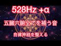 【528Hz+α】五臓六腑全てを補う 自律神経を整える