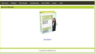 career suite quick start guide 1