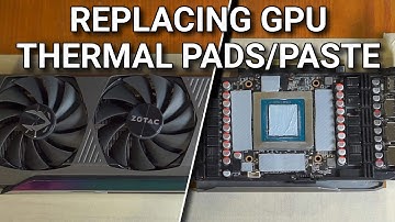 How to Replace GPU Thermal Pads and Thermal Paste (Zotac RTX 3080 AMP HOLO / Trinity)