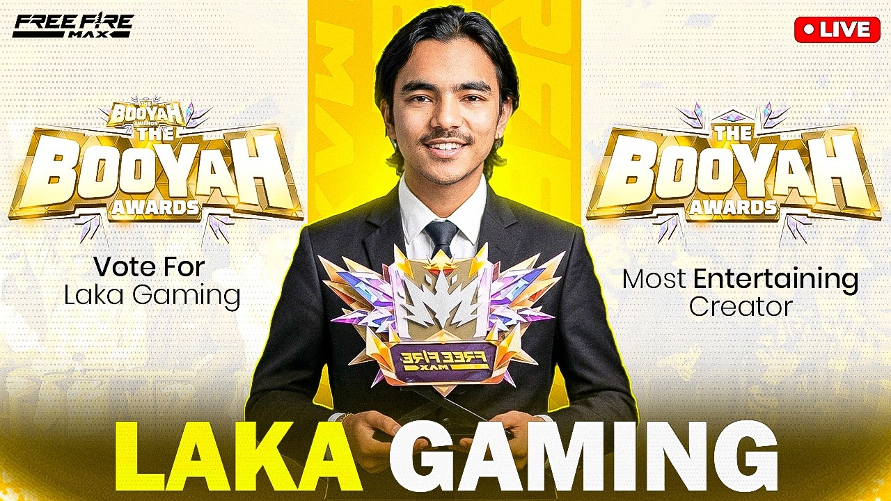 Vote For Most Entertaining Creator of the Year❤️ Happy New Year❤️ #freefirelive #lakagaming