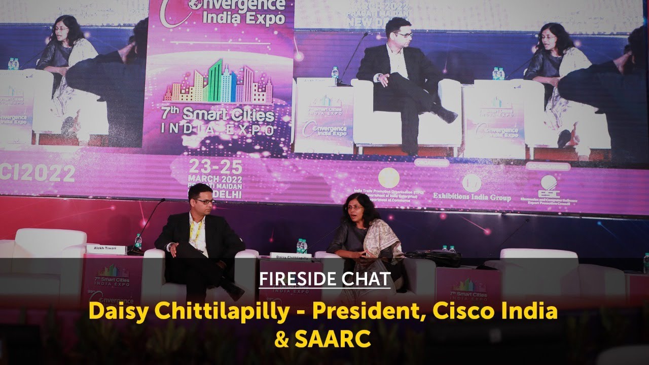 Fireside Chat with Daisy Chittilapilly - President, Cisco India & SAARC