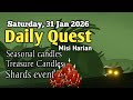 Sky Daily Quest today Golden Wasteland 31 jan 2026 