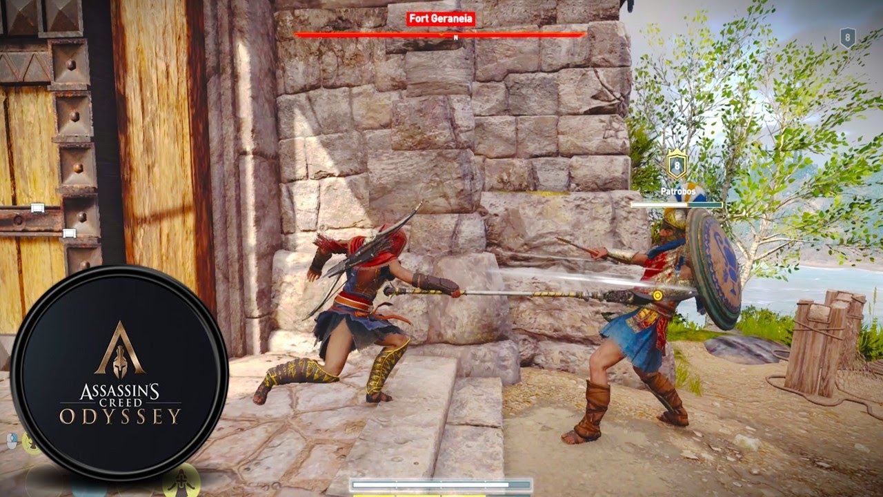 Fort Geraneia Assassin's Creed Odyssey Assassin's Creed Odyssey Kassandra YouTube