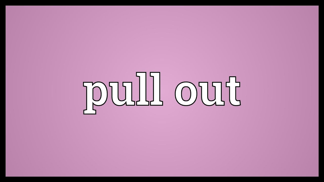 Pull out Meaning 