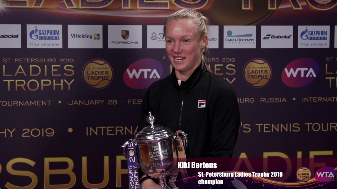 Kiki Bertens WTA St.Petersburg Ladies Trophy YouTube