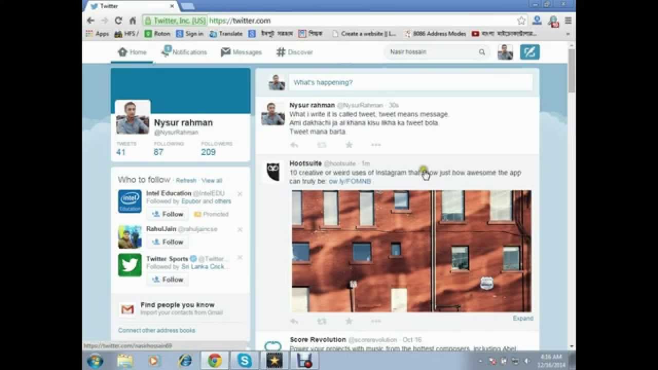 Twitter Tutorial - The Basics How To Tweet, Reply and Follow - Social