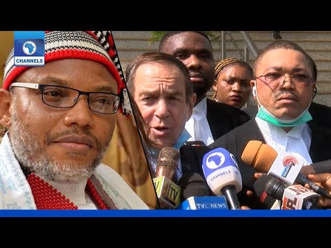 Kanu’s Lawyers Lament Being ‘Locked Out’ Of Court, Threaten To Take Case To Int'l Court