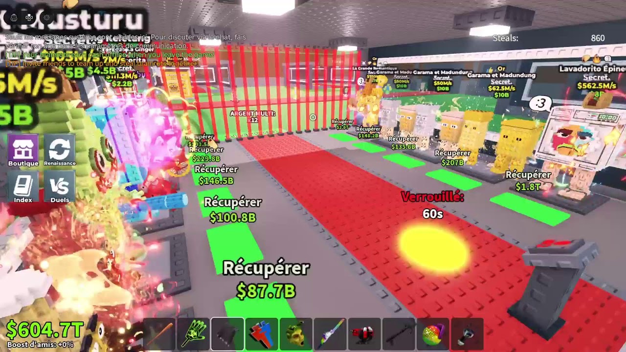 Live Vole un brainrot trade et duel!!