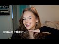 Asmr  chit chat  get ready with me pt 2 makeup application whispers