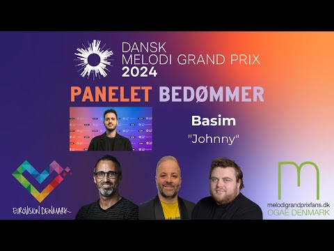 Basim - "Johnny" | Panelet bedømmer | Dansk Melodi Grand Prix 2024 | #DMGP