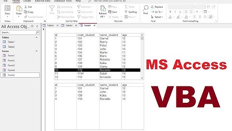 Easy Learning Access: How to insert selected item in listbox into table in Form MS Access Using VBA