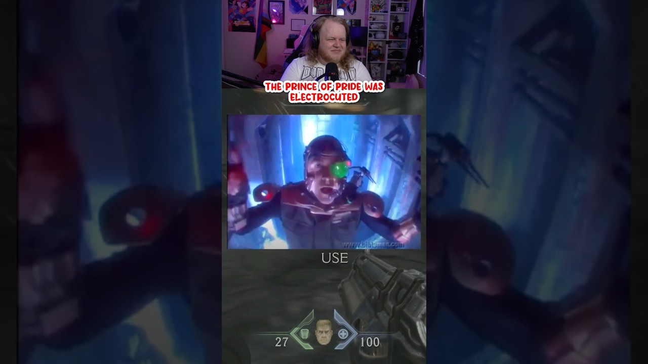 Bible Man UNALIVES Doom Guy??  #comedy #gaming #funnyclips