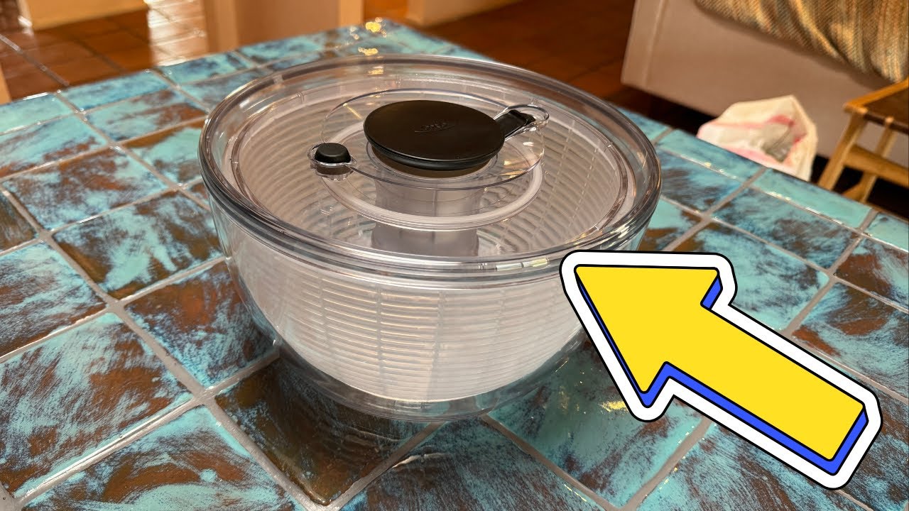 Unboxing this OXO Salad Spinner YouTube
