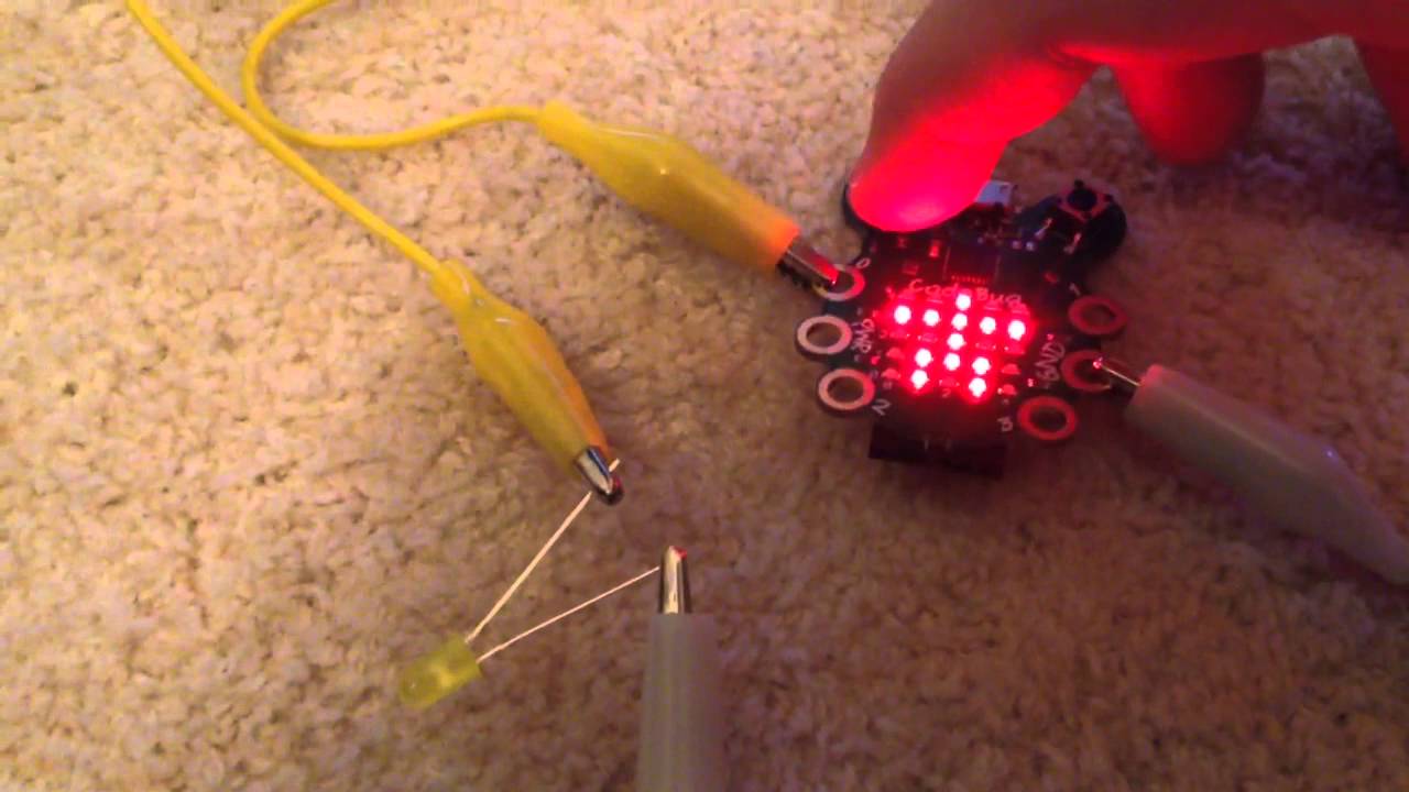 Code bug waving man with light - YouTube