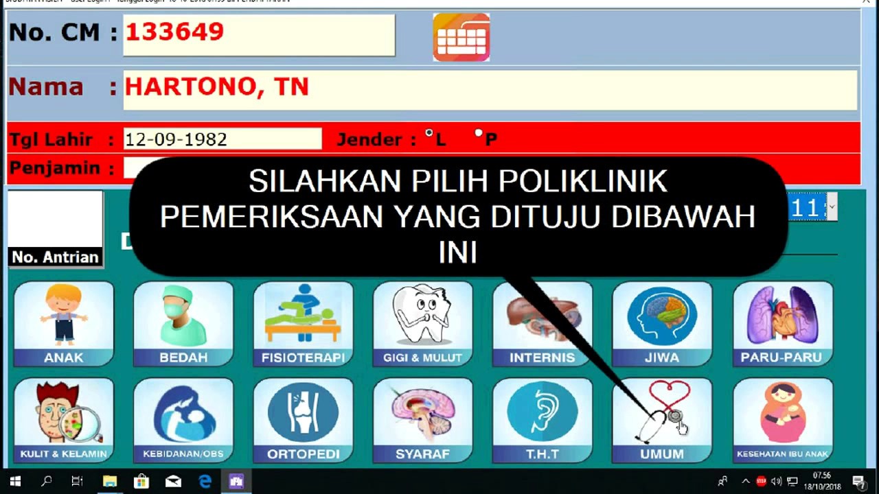 CARA DAFTAR PASIEN MANDIRI RS PKU MUHAMMADIYAH CEPU - YouTube