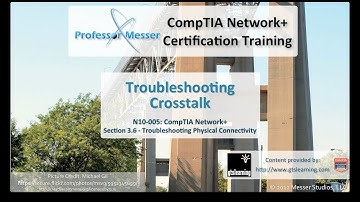CompTIA Network+ N10-005: 3.6 - Troubleshooting Crosstalk
