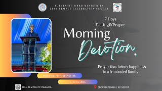 7days Of Prayer and Fasting | Morning Devotion | Day 5 | Pastor Jean Pierre NDUNGUTSE 10 May 2024