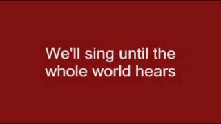 Casting Crowns - Until the whole world hears (with Lyrics)