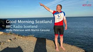 Tom Smith Ride - BBC Good Morning Scotland with Andy Peterson