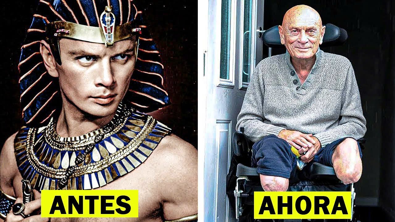 Así Lucen Hoy los Actores de "Los 10 Mandamientos" (1956) en 2025 - Antes y Despues
