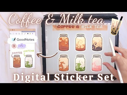 Video Cách vẽ và trang trí set sticker 