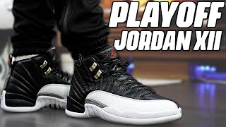 MUST COP ! Air Jordan 12 PLAYOFF Review and On Foot in 4K !