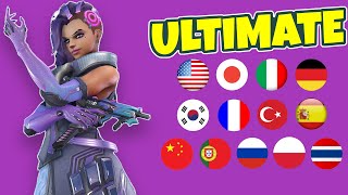 Overwatch 2 - SOMBRA'S Ultimate in ALL Languages!