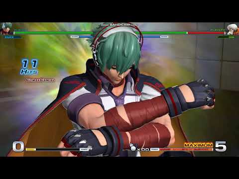 拳皇XIV 瞬影連段傷害測試(消耗5能量)