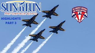 SUN ‘n FUN Aerospace Expo Airshow |18 April 2021 | Highlights Part 3 | #F22 Raptor