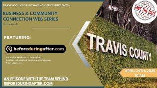 How to Do Business with Travis County | Disaster Preparedness & Business Resources | Ep. 1