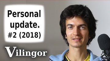 Indie game dev vlog: Personal update. #2 (2018)