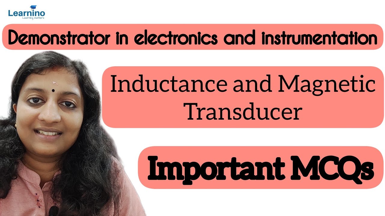 MCQ, Module 1 , Inductance transducer and transducer YouTube