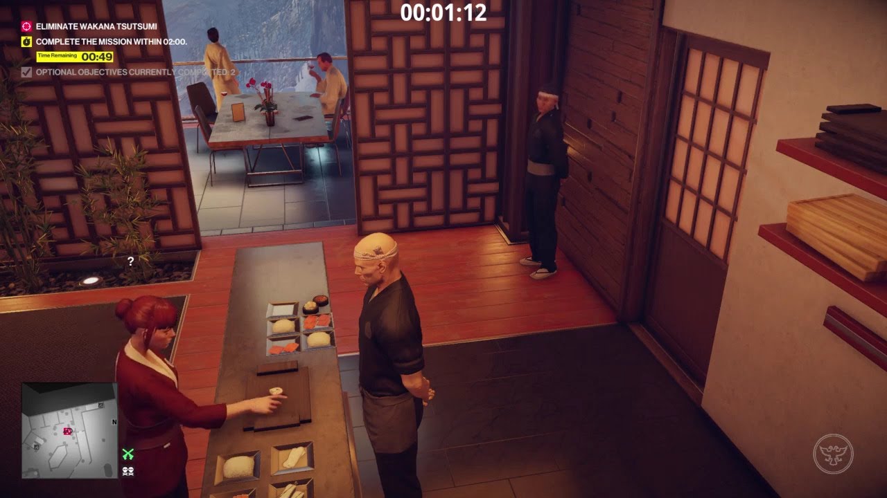 HITMAN 2 - Cake Kung-Fu (Agent-420-SA's contract) - YouTube