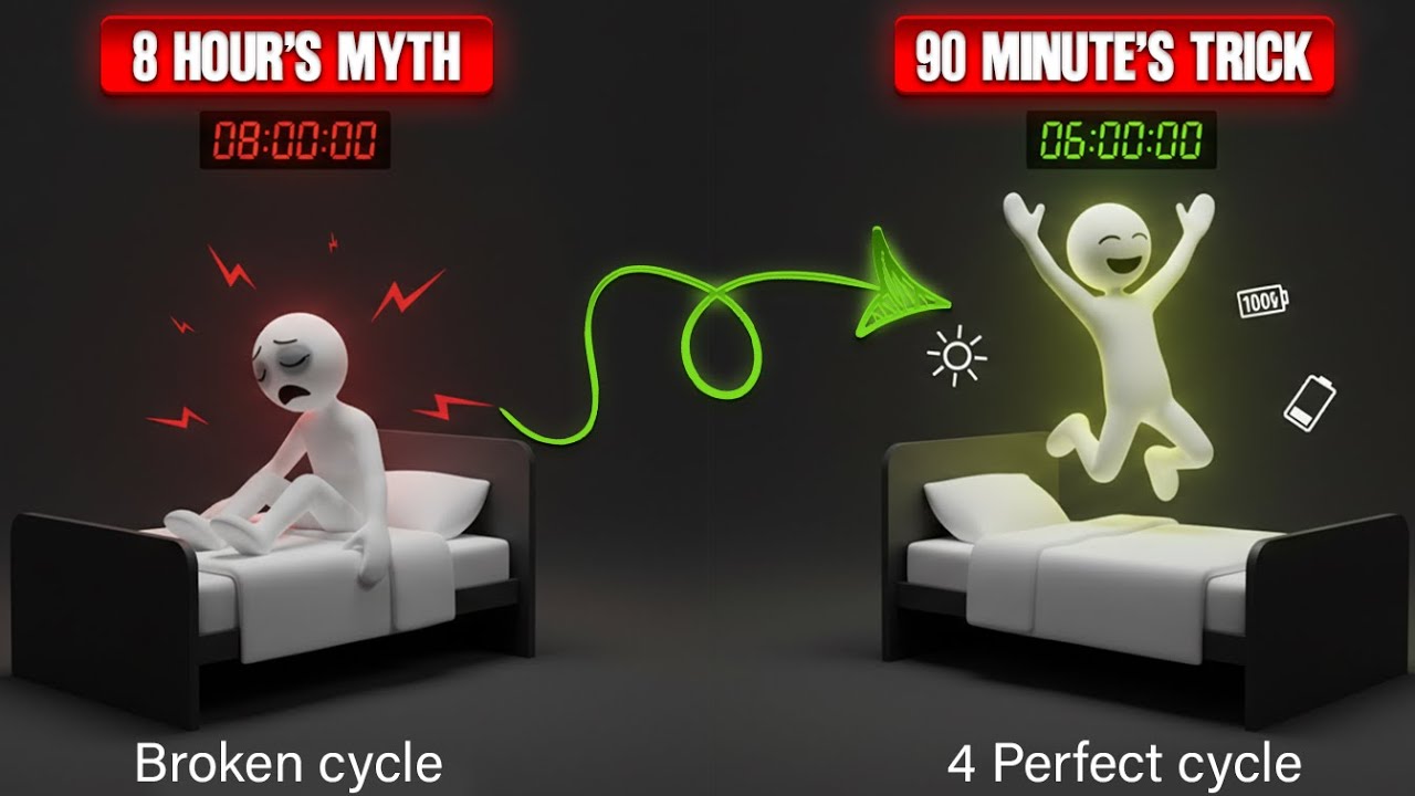 the 8 hour's sleeping myth here is 4 perfect step to improve sleep mastery | Mental Mastery
