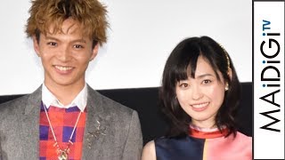 福原遥＆佐藤大樹、親友と同じ人を好きになったら？舞台あいさつで“恋バナ”　映画「4月の君、スピカ。」初日舞台あいさつ