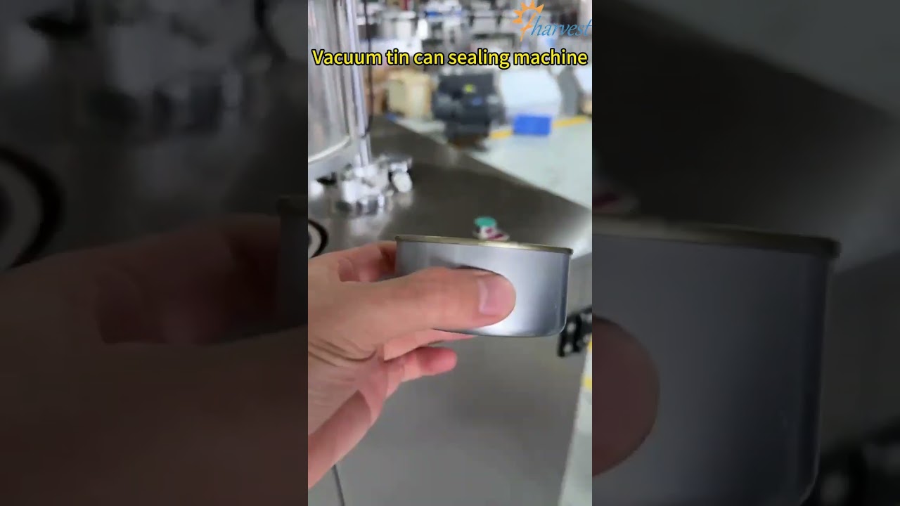 Semi automatic canned food vacuum tin crimping machine, Manual vacuum metal can sealer