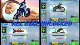 Gravity Rider Zero v1.43.12 MOD APK (All Content And Bikes Unlocked) screenshot 1