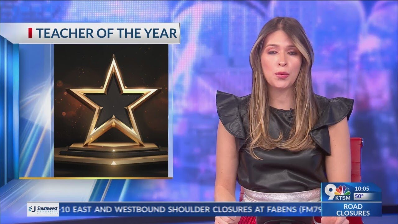 El Paso teacher gets statewide honor from VFW - YouTube