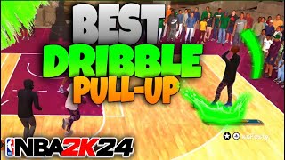 *NEW* BEST DRBBLE PULL UP IN NBA 2K24 FOR ALL BUILDS! THIS FADE WILL MAKE YOU UNSTOPPABLE🤯