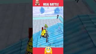 FUNNY HEAL BATTLE IN BGMI 😂 #shorts #AMOP