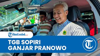TGB Sopiri Ganjar Pranowo ke Kantor Perindo NTB Usai Makan Siang Bareng